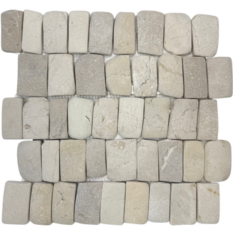 Stacked Pebble Mosaic