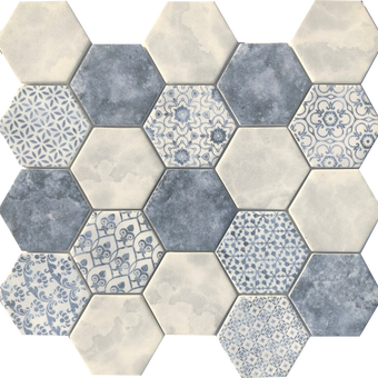 Azulejo Hex 3x3