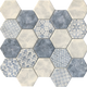 Azulejo Hex 3x3