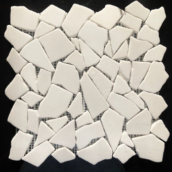 Bianco Pietra - mosaics-4-you