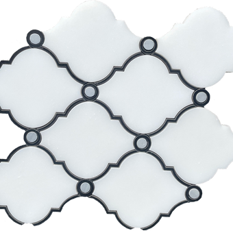 Eleganza White Arabesque