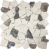broken tile mosaic floor