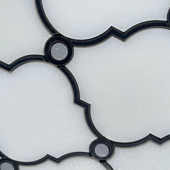 Eleganza White Arabesque