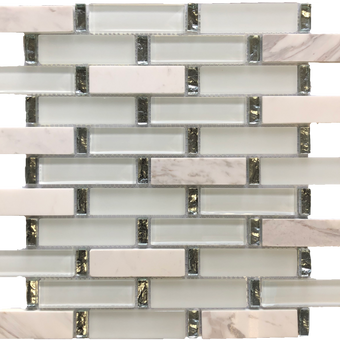 brick tile backsplash kitchen