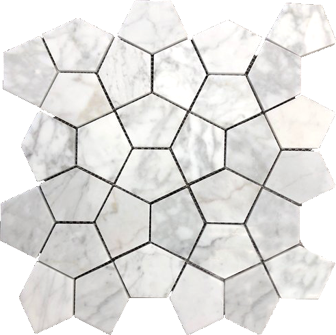 pentagon shape tile