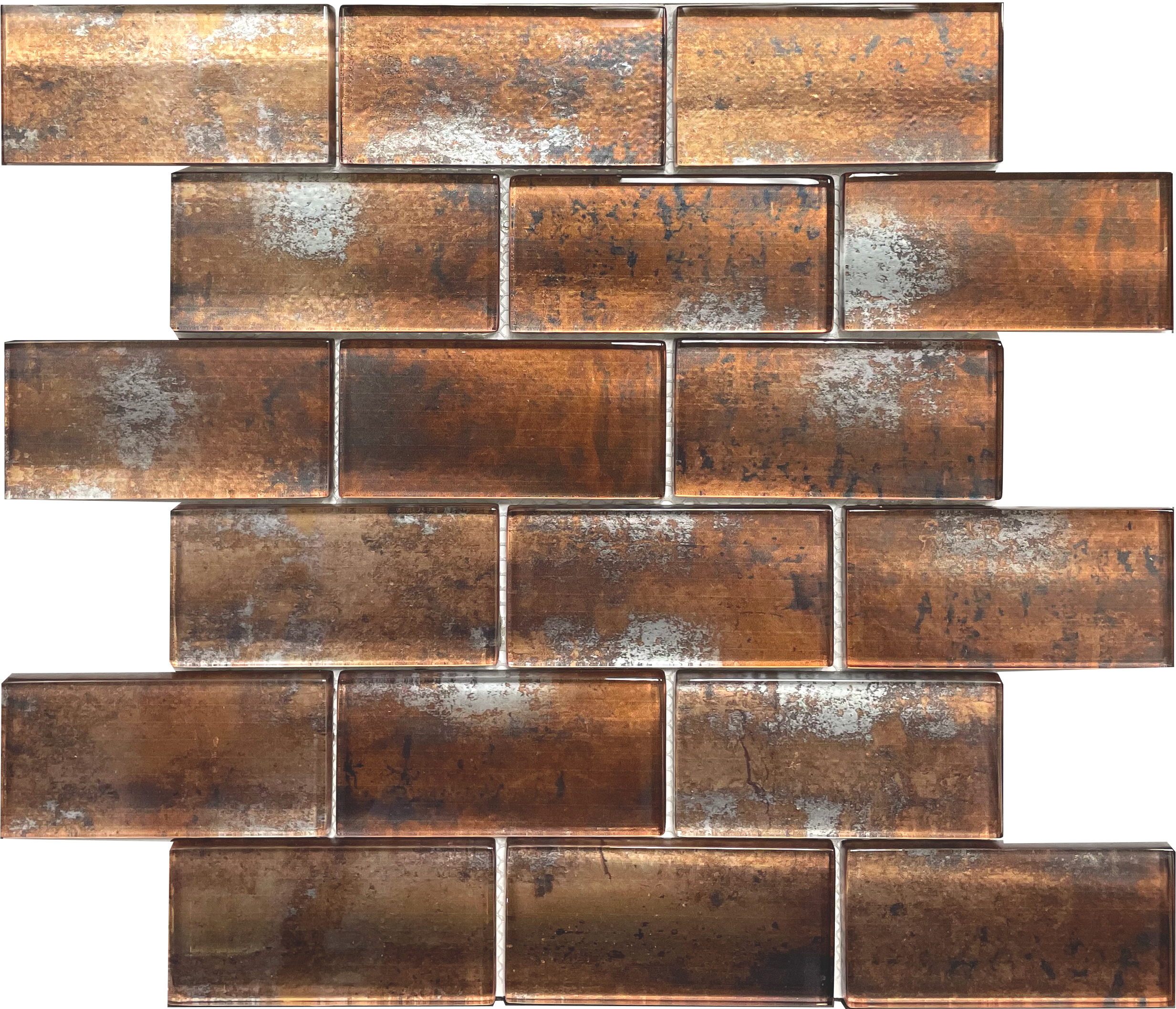 Copper Subway Glass | Mosaics4You Backsplash – MOSAICS4YOU, image size:2465x2116