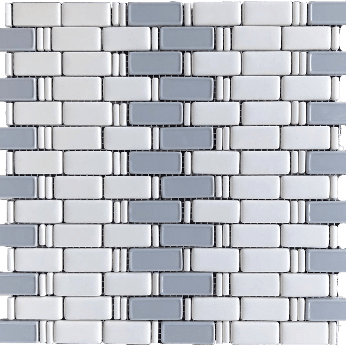 glass subway tile shower