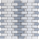 glass subway tile shower