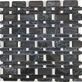 rectangle glass tile