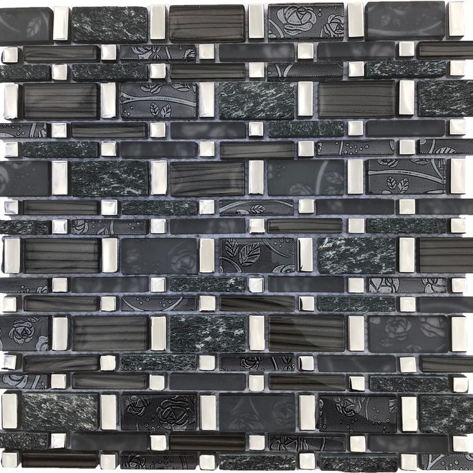 rectangle glass tile