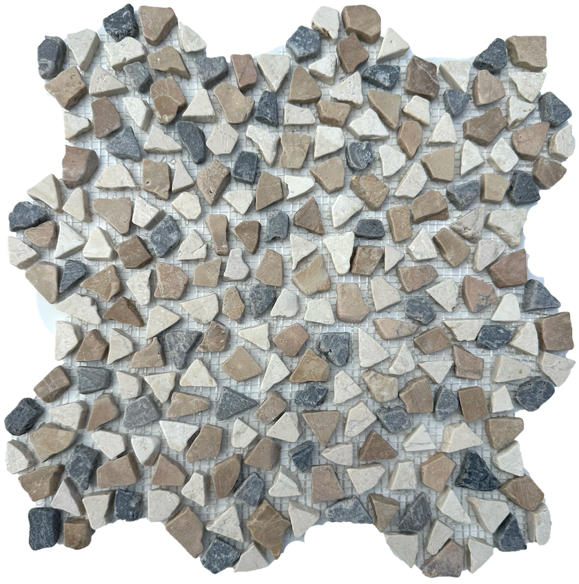 Abruzzi Micro Pebble Natural Stone Mosaic Tile