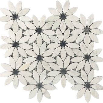 Felice Daisy Flower Mosaic