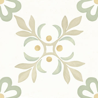 Llevant Taupe Garden 9x9 Porcelain Tile