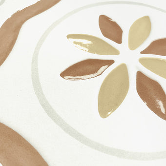 Llevant Clay Petals 9x9 Porcelain Tile