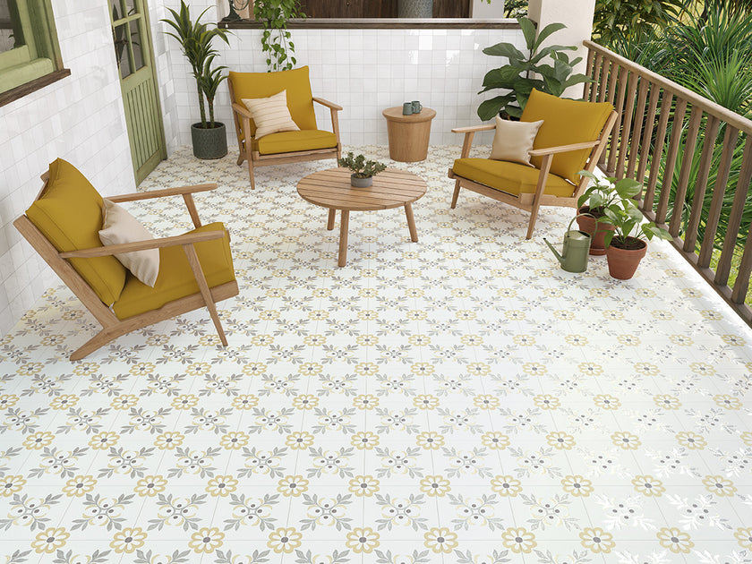 Llevant Yellow Garden 9x9