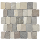 Stacked Pebble Mosaic