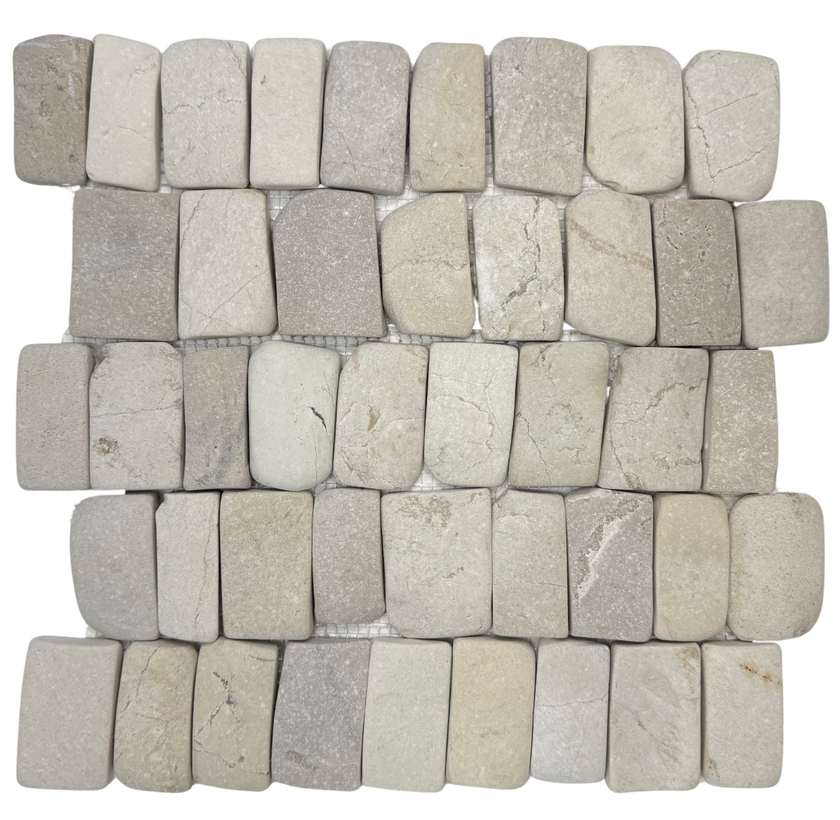 Stacked Pebble Mosaic