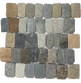Stacked Pebble Mosaic