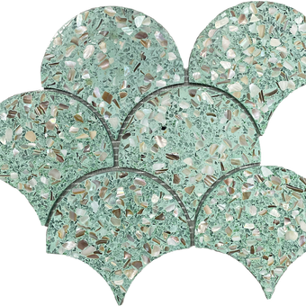 Terrazzo Fan/Scallop