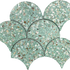 Terrazzo Fan/Scallop