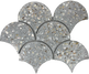 Terrazzo Fan/Scallop