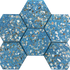 Terrazzo Hexagons