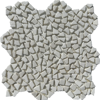 Thassos White Micro Pebble Natural Stone Mosaic Tile