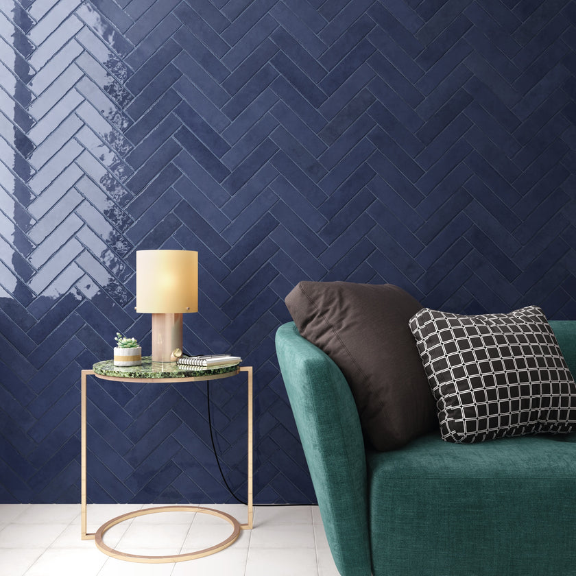 Tribeca Blue Note 2.5x10 Porcelain Tile