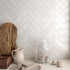 Tribeca Gypsum White 2.5x10 Porcelain Tile