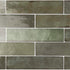 Tribeca Sage Green 2.5x10 Porcelain Tile
