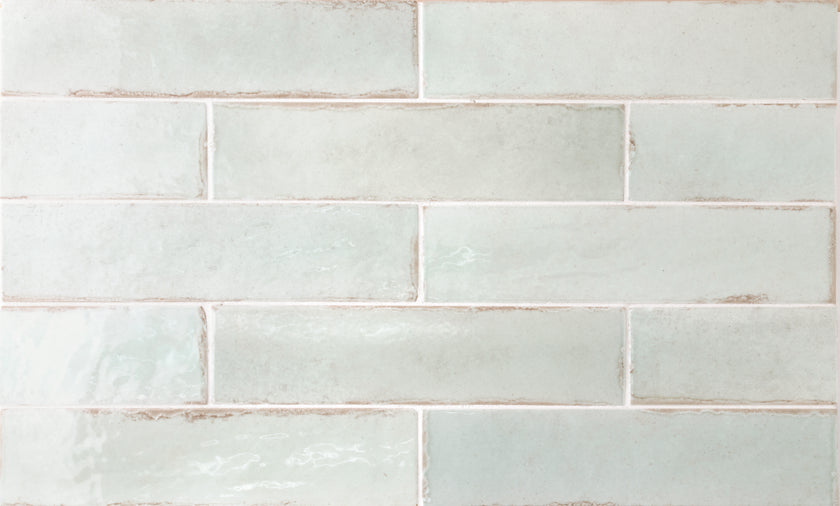 Tribeca Sea Glass Mint 2.5x10 Porcelain Tile