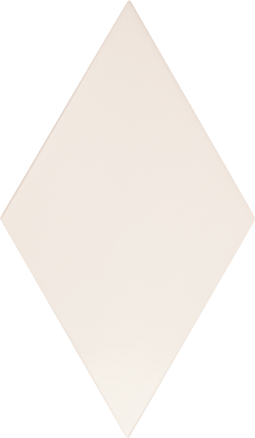 Rhombus Smooth White 6
