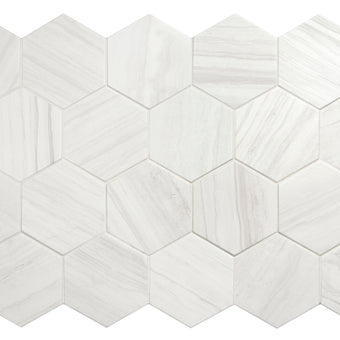 Lithos Porcelain Hexagon