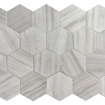 Lithos Porcelain Hexagon