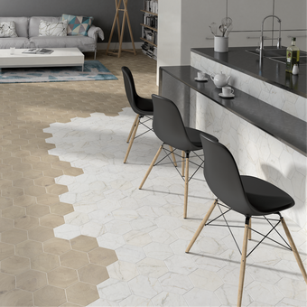 Carrara Hex 7