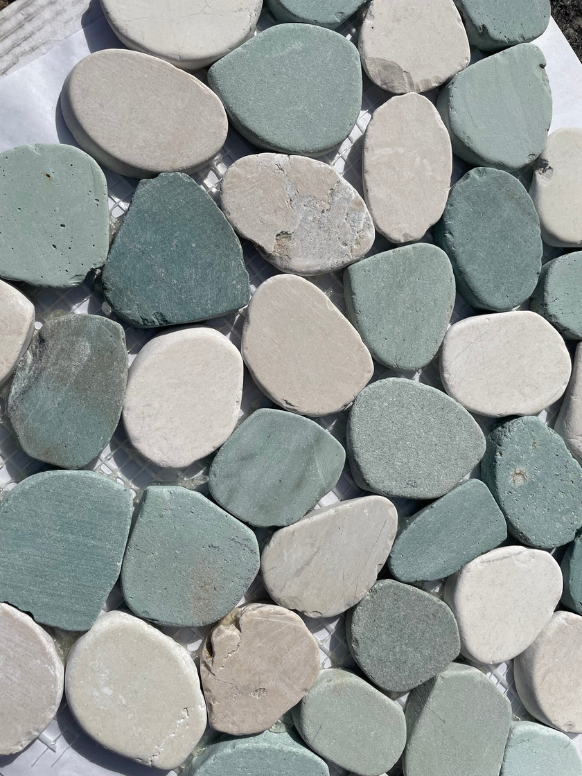 Key West Natural Stone Pebble - MOSAICS4YOU