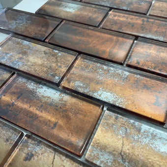 Copper Subway Glass
