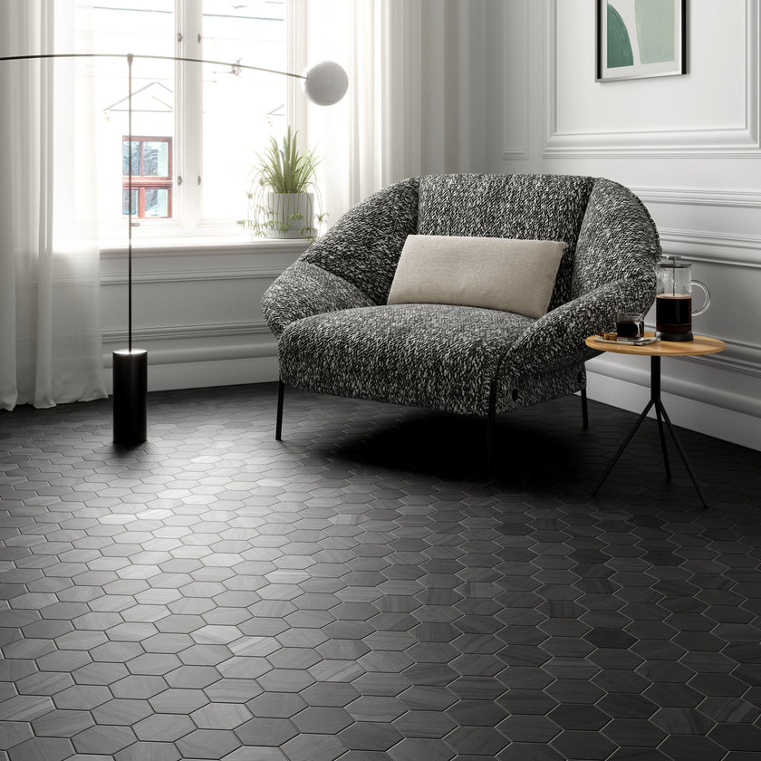 Lithos Porcelain Hexagon