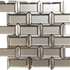 gold glass subway tile backsplash