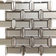 gold glass subway tile backsplash