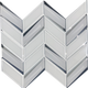 Urbania Bianco Chevron - MOSAICS4YOU