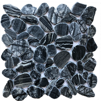 Valugan Flat Pebble - mosaics-4-you