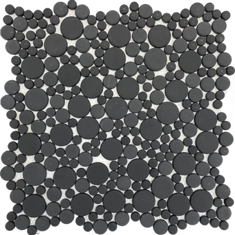 Black Dots Mosaic