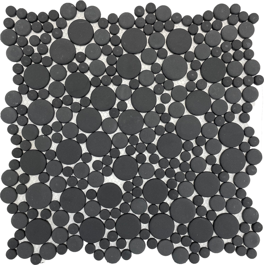 Black Dots Mosaic