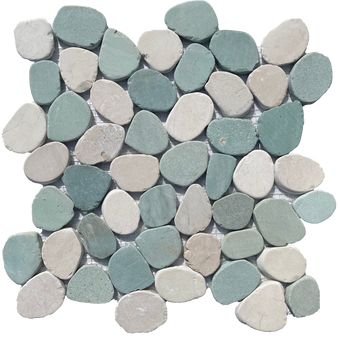 Key West Natural Stone Pebble - MOSAICS4YOU