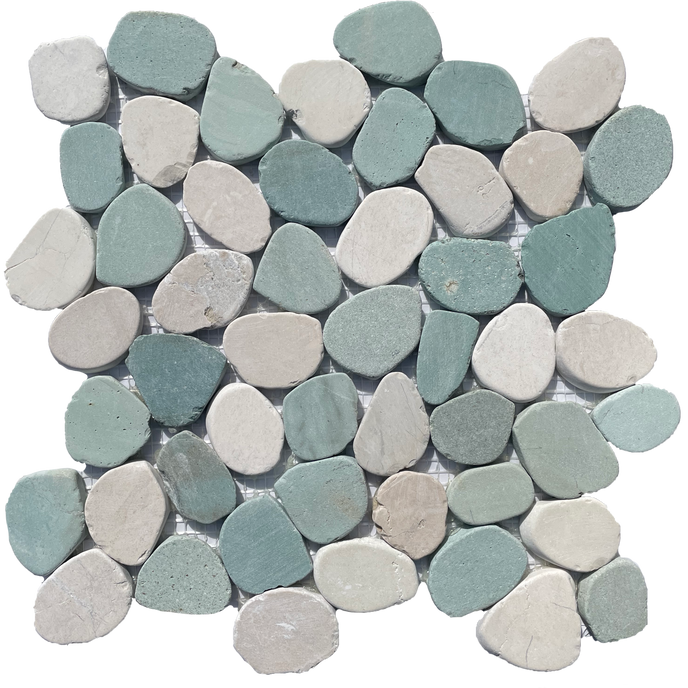 Key West Natural Stone Pebble - MOSAICS4YOU