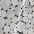 White Hearts Marble - mosaics-4-you