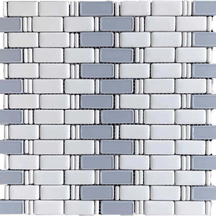 glass subway tile shower