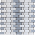 glass subway tile shower
