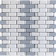 glass subway tile shower